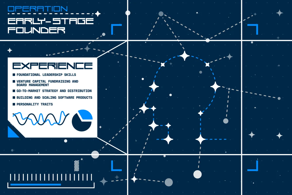 Article thumbnail illustration showing a star map that creates an outline of a person's head